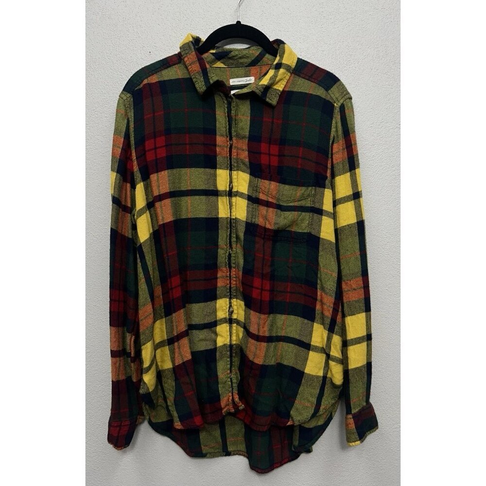 American Eagle AHH-MAZINGLY Soft Boyfriend Fit 100% Viscose Women's Size Large
